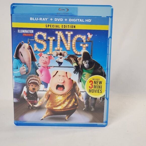 SING Blu-ray • DVD - Picture 1 of 3